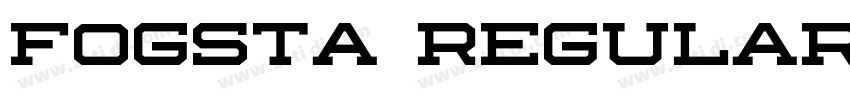 Fogsta Regular字体转换 Fogsta Regular字体转换